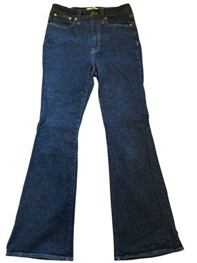 Madewell The‎ Perfect Vintage Flare Jean Medium Wash 11" Rise 30" Inseam Size 26